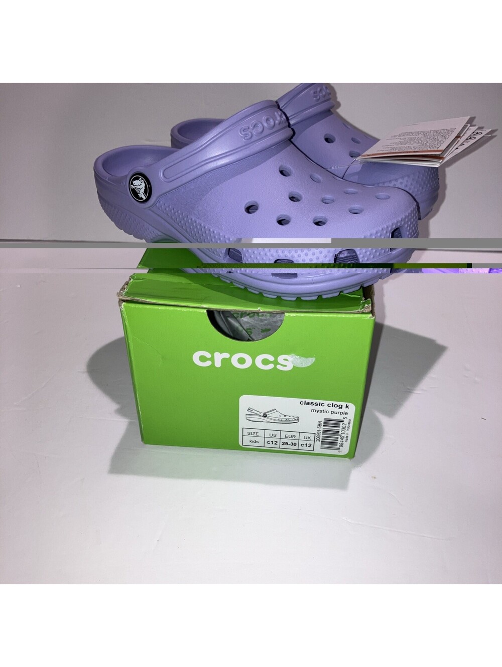 Crocs Classic Clog K Mystic Purple Size C 12 206991-5BN NE